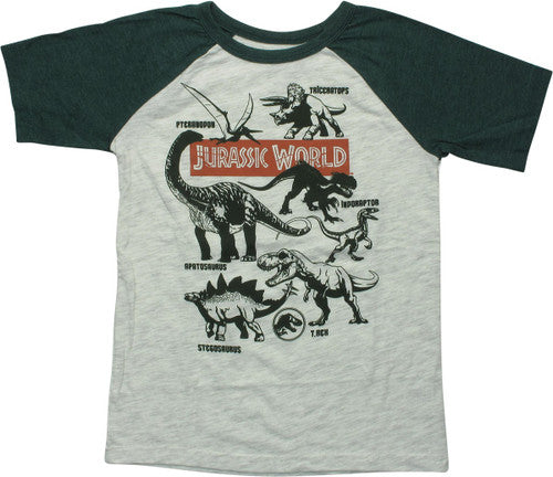 Jurassic World Dino Role Call Youth T-Shirt
