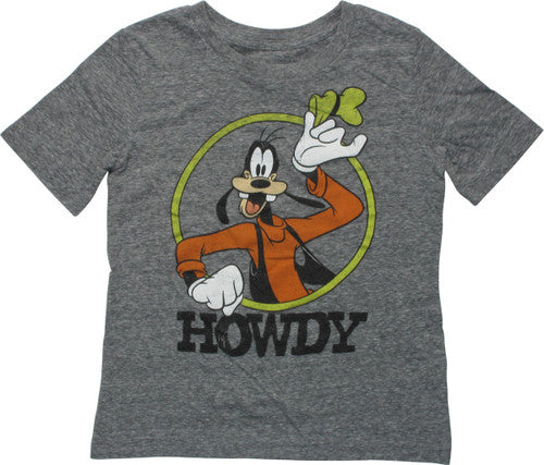 Goofy Howdy Cap Tip Youth T-Shirt