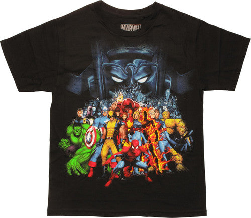 Marvel Superheroes and Villains Youth T-Shirt