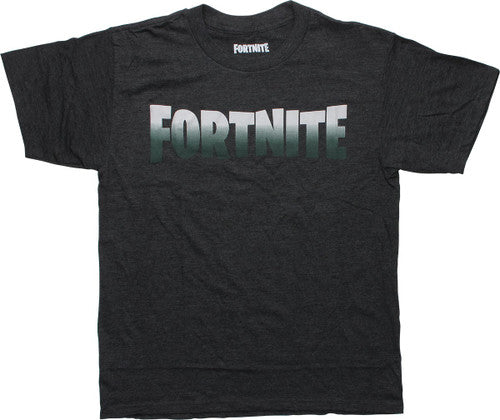 Fortnite Name Charcoal Youth T-Shirt