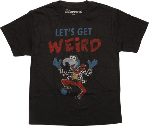 Muppets Gonzo Let's Get Weird Youth T-Shirt