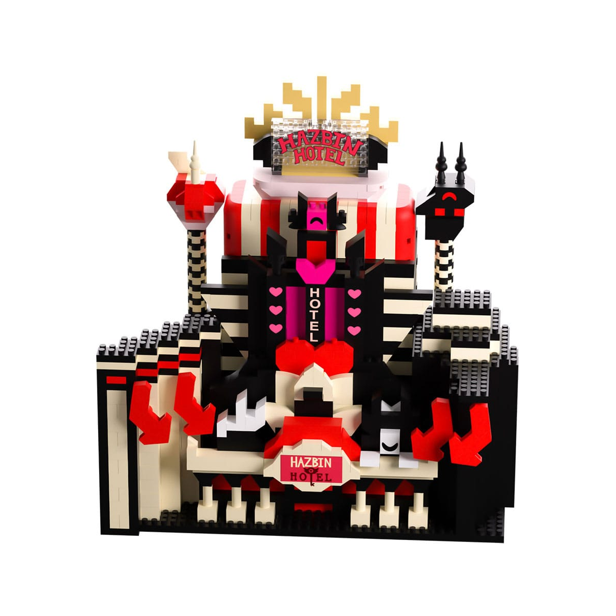 Hazbin Hotel Building Blocks Set New Hazbin Hotel 18 cm