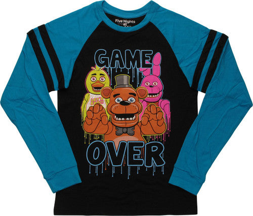 Five Nights at Freddy's Game Over Long Sleeve Youth T-Shirt