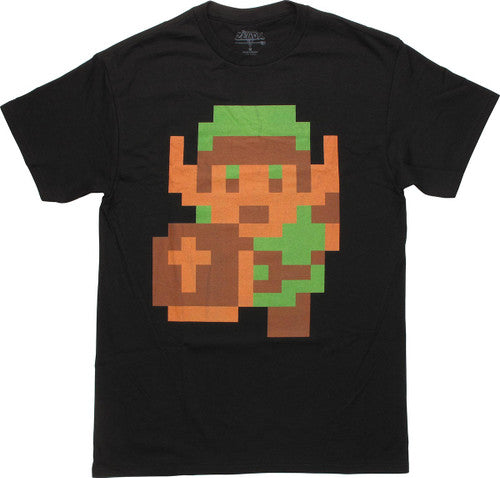 Zelda 8 Bit Classic Link T-Shirt